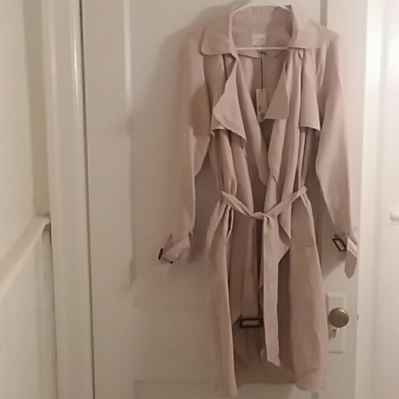 Ellison Jackets & Blazers - Waterfall Trench Coat